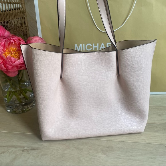 Michael Kors Large Emilia tote bag purse blush pink - Picture 4 of 13